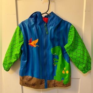 Stephen Joseph 2T Rain Jacket with Fleece Lining